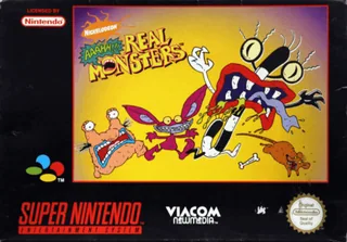 Capa de Aaahh!!! Real Monsters (Europa)