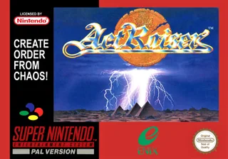 Capa de ActRaiser (Europa)