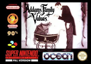 Capa de Addams Family Values (Europa)
