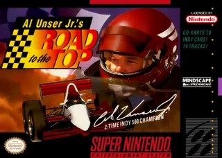 Capa de Al Unser Jr.'s Road to the Top (EUA)