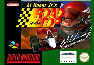 Capa de Al Unser Jr.'s Road to the Top (Europa)