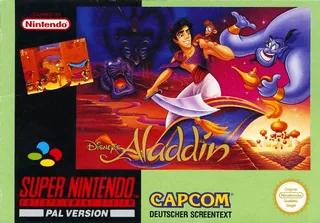 Capa de Aladdin (Europa)