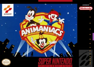 Capa de Animaniacs (EUA)
