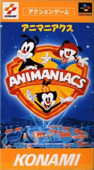 Capa de Animaniacs (Japão)