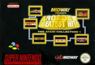 Capa de Arcade's Greatest Hits - The Atari Collection 1 (Europa)