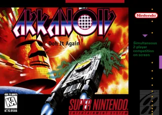 Capa de Arkanoid - Doh It Again (EUA)