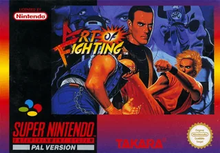 Capa de Art of Fighting (Europa)