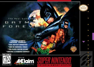 Capa de Batman Forever (EUA)
