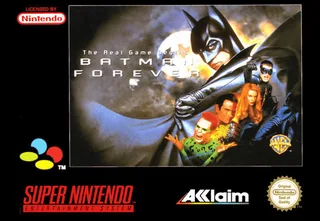 Capa de Batman Forever (Europa)