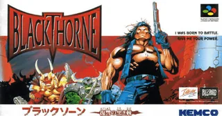 Capa de Blackthorne (Japão)