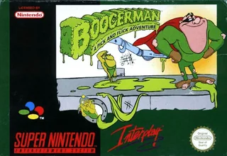 Capa de Boogerman - A Pick and Flick Adventure (Europa)
