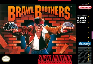 Capa de Brawl Brothers (EUA)