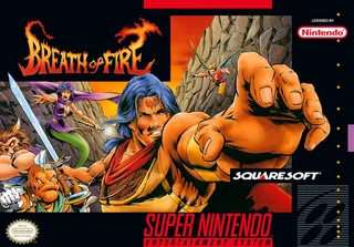 Capa de Breath of Fire (EUA)