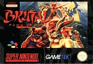 Capa de Brutal - Paws of Fury (Europa)