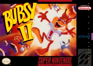 Capa de Bubsy II (EUA)