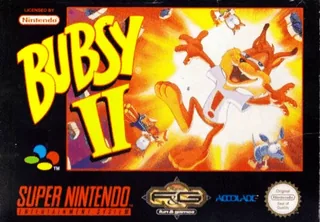Capa de Bubsy II (Europa)