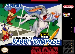 Capa de Bugs Bunny - Rabbit Rampage (EUA)