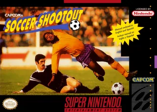 Capa de Capcom's Soccer Shootout (EUA)