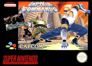 Capa de Captain Commando (Europa)