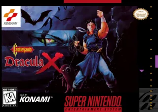 Capa de Castlevania - Dracula X (EUA)