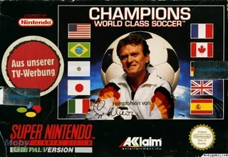 Capa de Champions - World Class Soccer (Europa)
