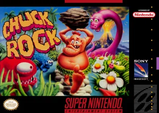 Capa de Chuck Rock (EUA)
