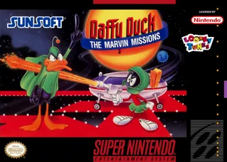 Capa de Daffy Duck - The Marvin Missions (EUA)