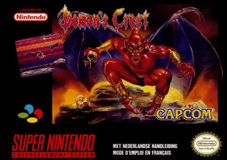 Capa de Demon's Crest (Europa)