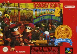 Capa de Donkey Kong Country 2 - Diddy's Kong Quest (Europa)