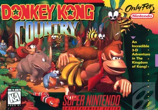 Capa de Donkey Kong Country (EUA)