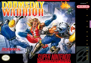 Capa de Doomsday Warrior (EUA)