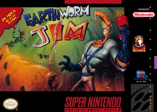 Capa de Earthworm Jim (EUA)