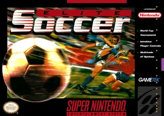 Capa de Elite Soccer (EUA)