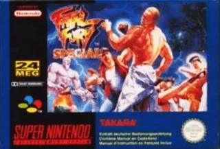 Capa de Fatal Fury Special (Europa)