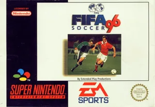 Capa de FIFA Soccer 96 (Europa)