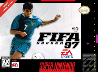 Capa de FIFA Soccer 97 (EUA)