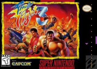 Capa de Final Fight 3 (EUA)