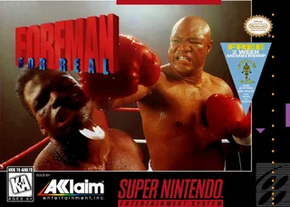 Capa de Foreman for Real (EUA)