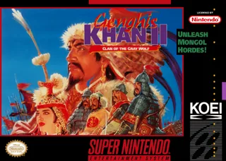 Capa de Genghis Khan II - Clan of the Gray Wolf (EUA)
