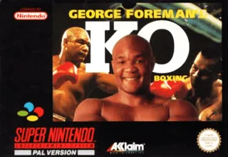 Capa de George Foreman's KO Boxing (Europa)