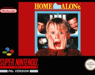 Capa de Home Alone (Europa)