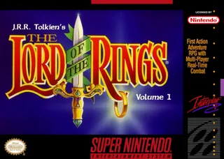 Capa de J.R.R. Tolkien's The Lord of the Rings - Volume 1 (EUA)