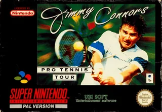 Capa de Jimmy Connors Pro Tennis Tour (Europa)
