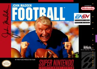 Capa de John Madden Football (EUA)