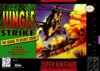 Capa de Jungle Strike (EUA)
