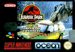 Capa de Jurassic Park Part 2 - The Chaos Continues (Europa)