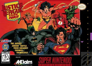 Capa de Justice League Task Force (EUA)