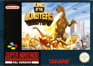 Capa de King of the Monsters (Europa)
