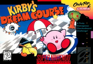 Capa de Kirby's Dream Course (EUA)