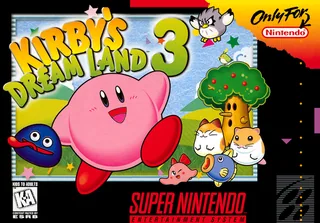 Capa de Kirby's Dream Land 3 (EUA)